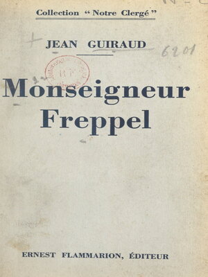 cover image of Monseigneur Freppel